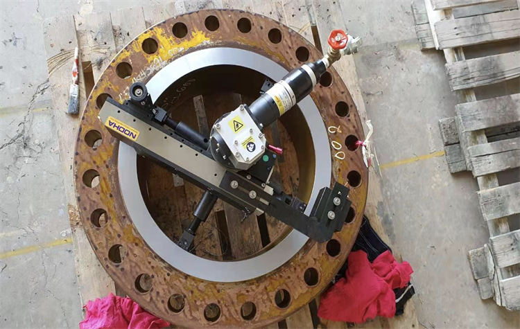 Flanş Yüzleştirme Makinesi Orta Doğu'da Uygulandı