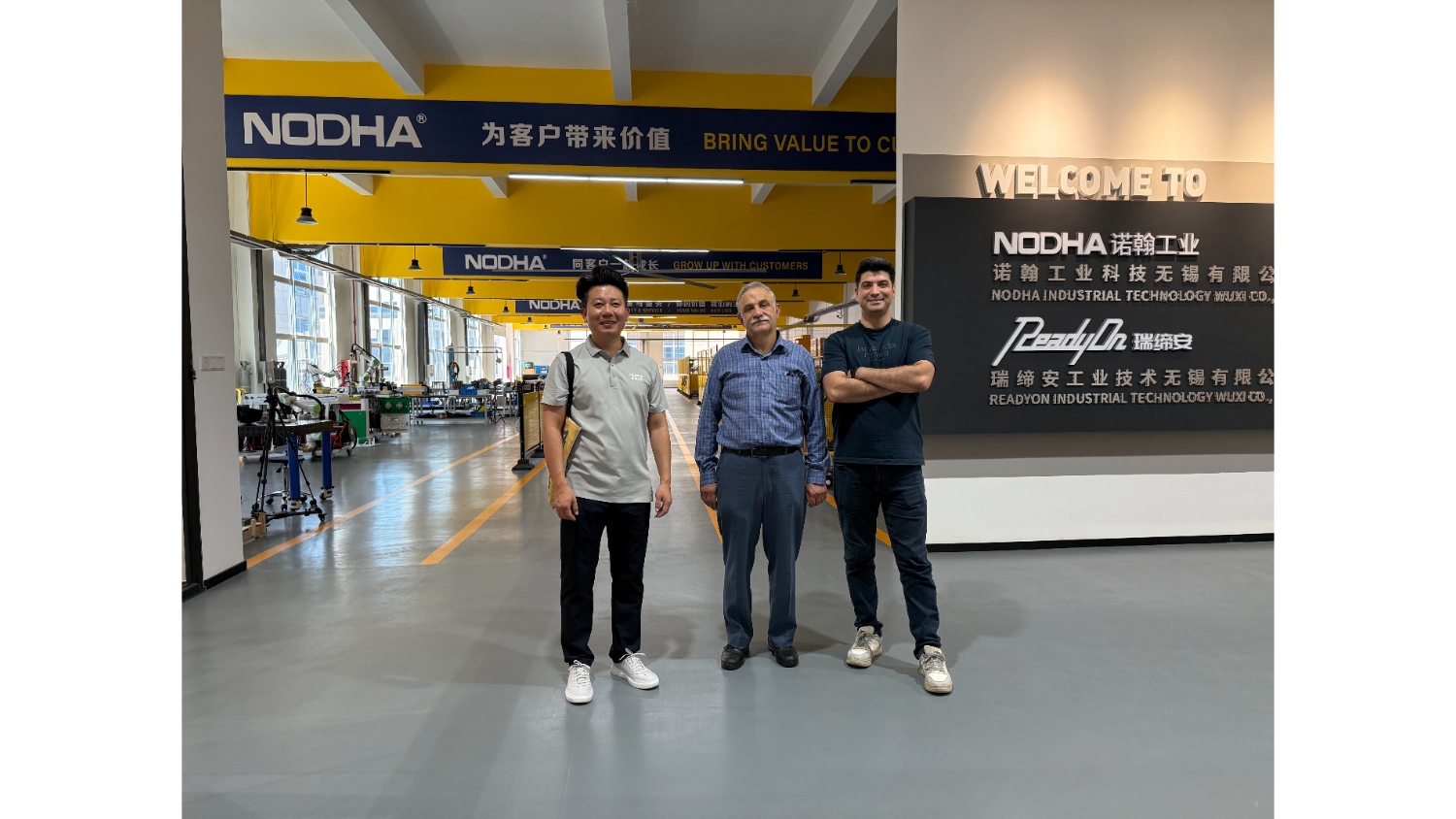 şantiyede flanş yüzey işleme ekipmanı