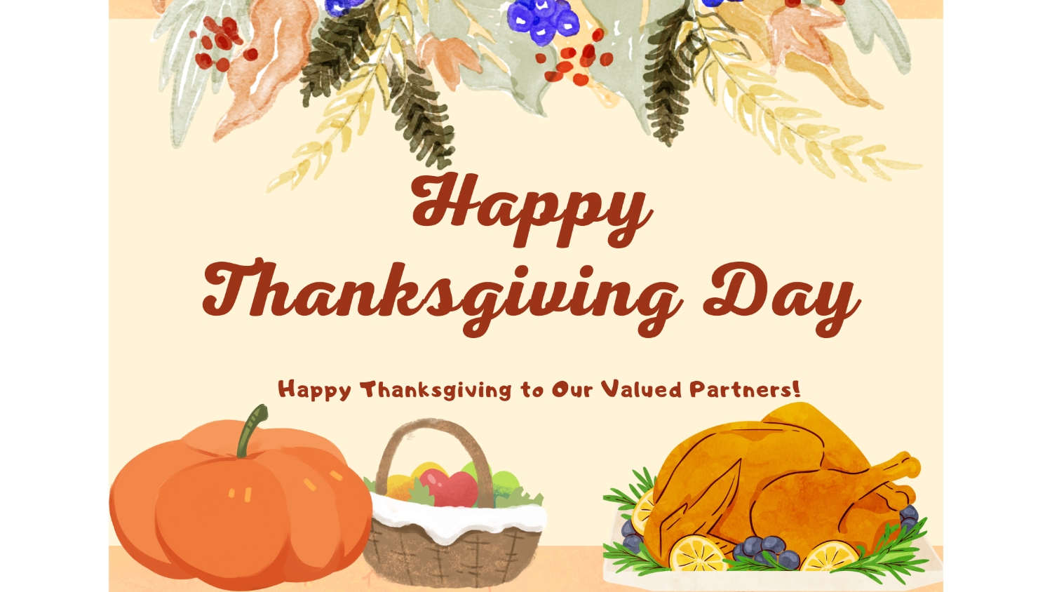 Mutlu Şükran Günü!